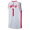 Camiseta Hombre Houston Rockets Jabari Smith JR 1 2022-23 Nike Association Edition Blanco Swingman